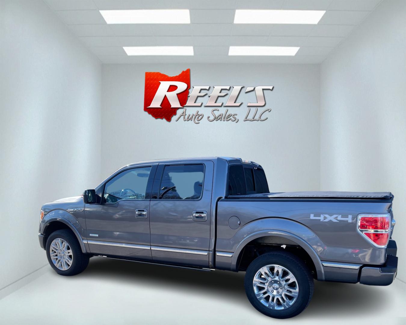 2012 Gray /Brown Ford F-150 Platinum Crew Cab 4WD (1FTFW1ET3CF) with an 3.5L V6 DOHC 24V TWIN TURBO engine, 6-Speed Automatic transmission, located at 11115 Chardon Rd. , Chardon, OH, 44024, (440) 214-9705, 41.580246, -81.241943 - Photo#15